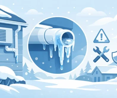 How to Stop Frozen Condensate Pipe Problems
