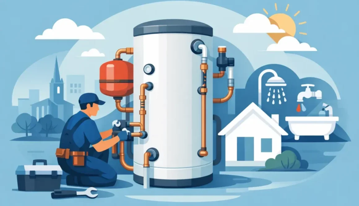 Unvented Hot Water Cylinder Installation Warrington